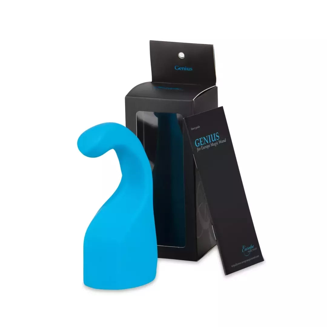 Europe Magic Wand Genius G-Spot silikoninis priedas – satininis paviršius