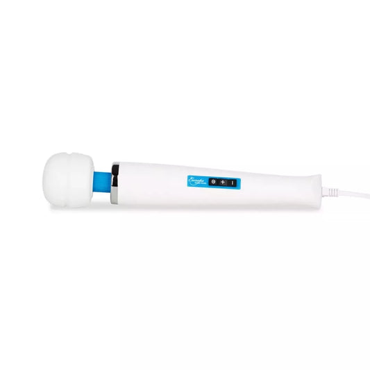 Europe Magic Wand Massager 230V, 6 greičių, silikoninė galvutė, baltas
