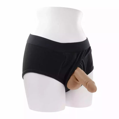 Evolved Novelties Stand To Pee smėlio spalvos anatominis modelis, be latekso, atsparus vandeniui