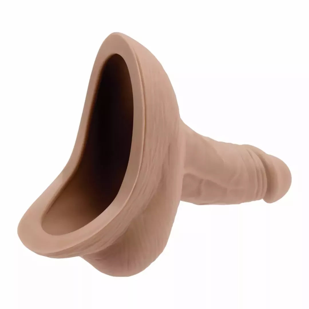 Evolved Novelties Stand To Pee smėlio spalvos anatominis modelis, be latekso, atsparus vandeniui