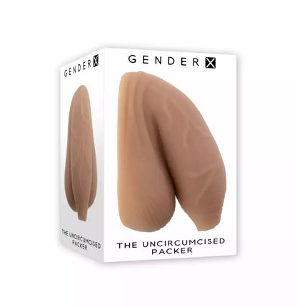 Evolved Novelties The Uncircumcised Packer Model – Beige, anatominio dizaino priemonė