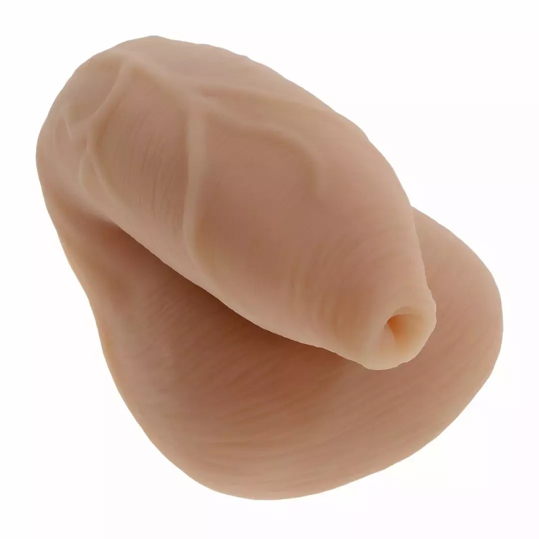 Evolved Novelties The Uncircumcised Packer Model – Beige, anatominio dizaino priemonė