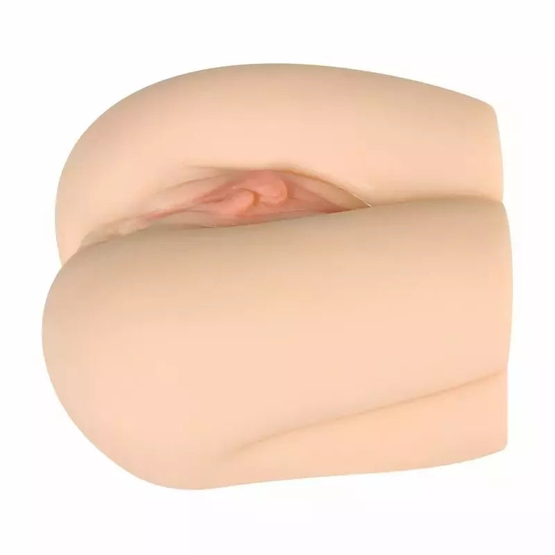 Evolved Sasha Grey dvigubo įėjimo intymus prietaisas, odą primenanti medžiaga