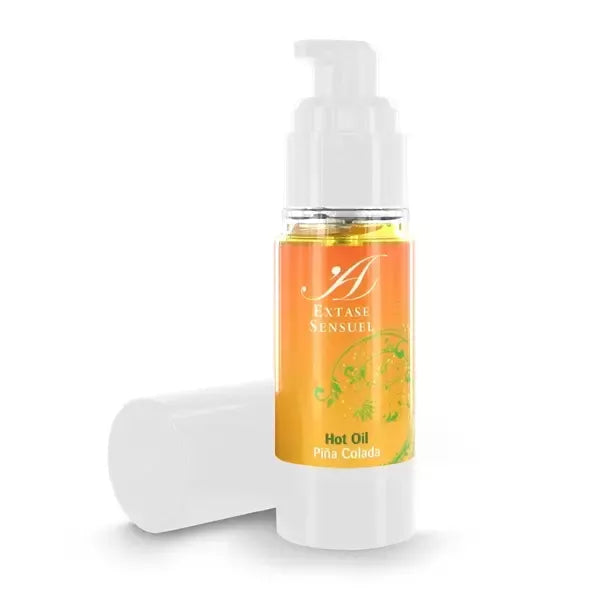 Extase Sensuel Hot Oil Pina Colada Scent 30ml tikslus dozatorius