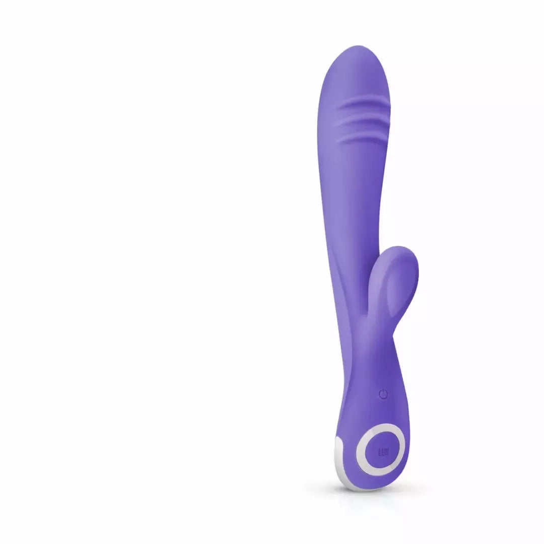 Fane Rabbit Intimate Device įkraunamas silikoninis rožinis vibratorius, 10 režimų, LED