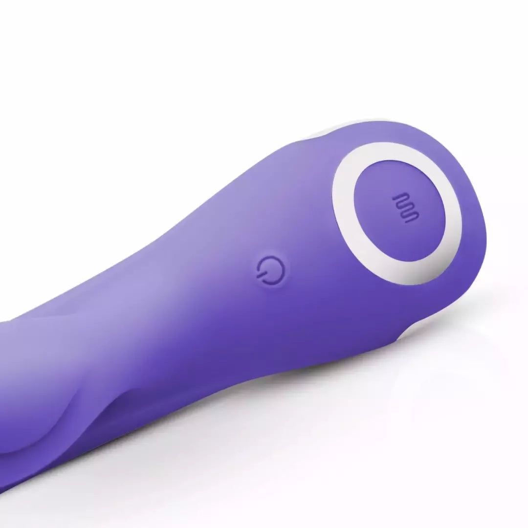 Fane Rabbit Intimate Device įkraunamas silikoninis rožinis vibratorius, 10 režimų, LED