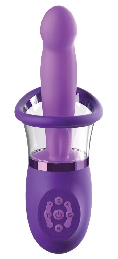 Fantasy For Her Pleasure Pro Plus intymių pojūčių sistema, violetinė, 24,1 cm