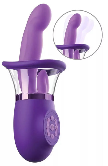 Fantasy For Her Pleasure Pro Plus intymių pojūčių sistema, violetinė, 24,1 cm