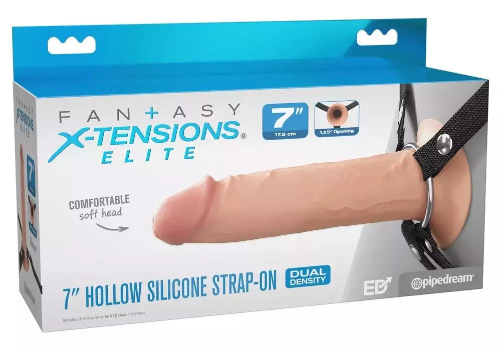 FANTASY X-TENSIONS Elite FXTE7 tuščiavidurė silikoninė sistema, šviesi, 19 cm