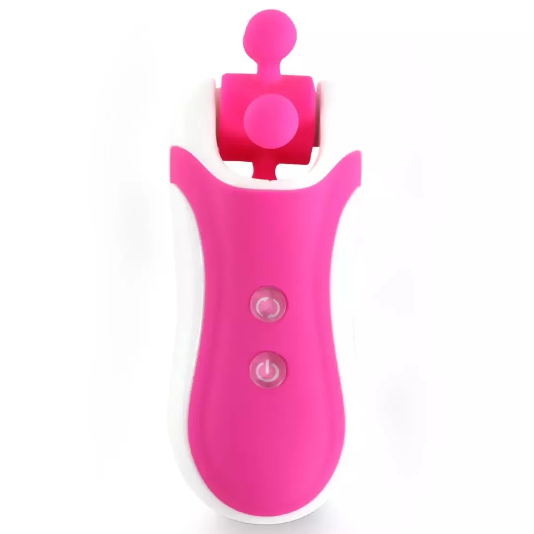 FeelzToys Clitella Pink – Kompaktiškas daugiafunkcis stimuliacinis prietaisas