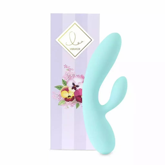 FeelzToys LEA dvigubo variklio intymumo sistema, vandenyno mėlyna, 202 mm