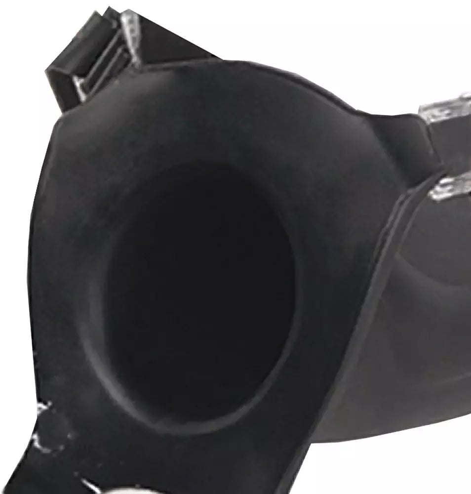 Fetish Fantasy Elite 7” silikoninis tuščiaviduris reguliuojamas strap-on diržas, juodas