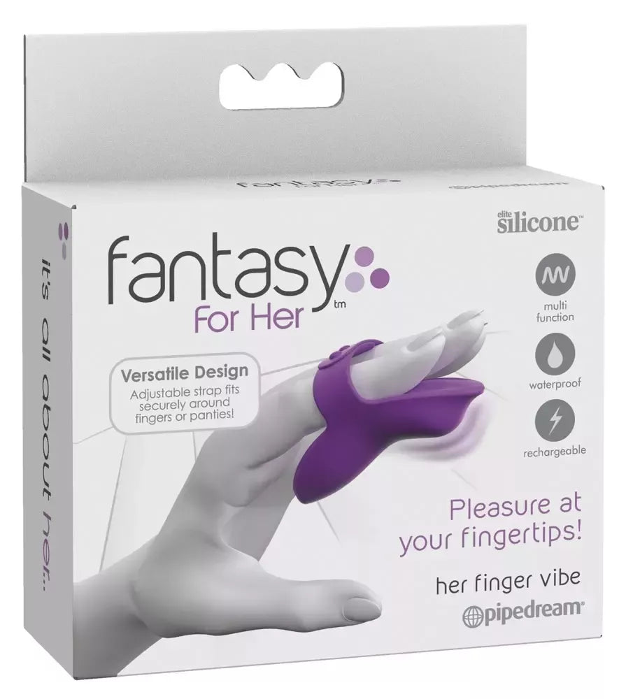 Fetish Fantasy FFH Finger Vibe Elite Silicone vandeniui atsparus 7,9 cm