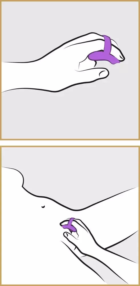 Fetish Fantasy FFH Finger Vibe Elite Silicone vandeniui atsparus 7,9 cm