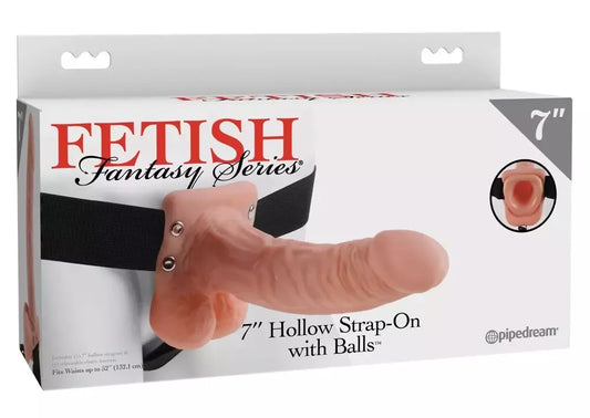 Fetish Fantasy Series 7'' tuščiavidurė intymi prailginimo sistema, juoda