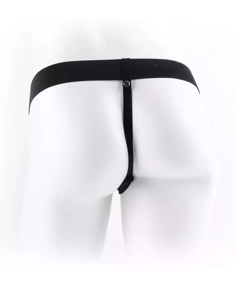 Fetish Fantasy Series 9-Inch Hollow Intimate Extension Harness Black