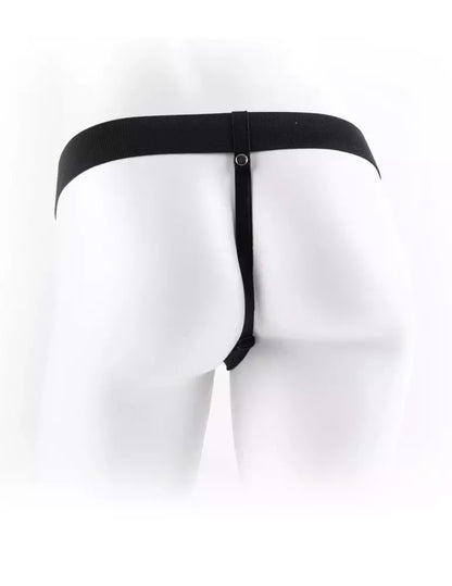 Fetish Fantasy Series 9-Inch Hollow Intimate Extension Harness Black