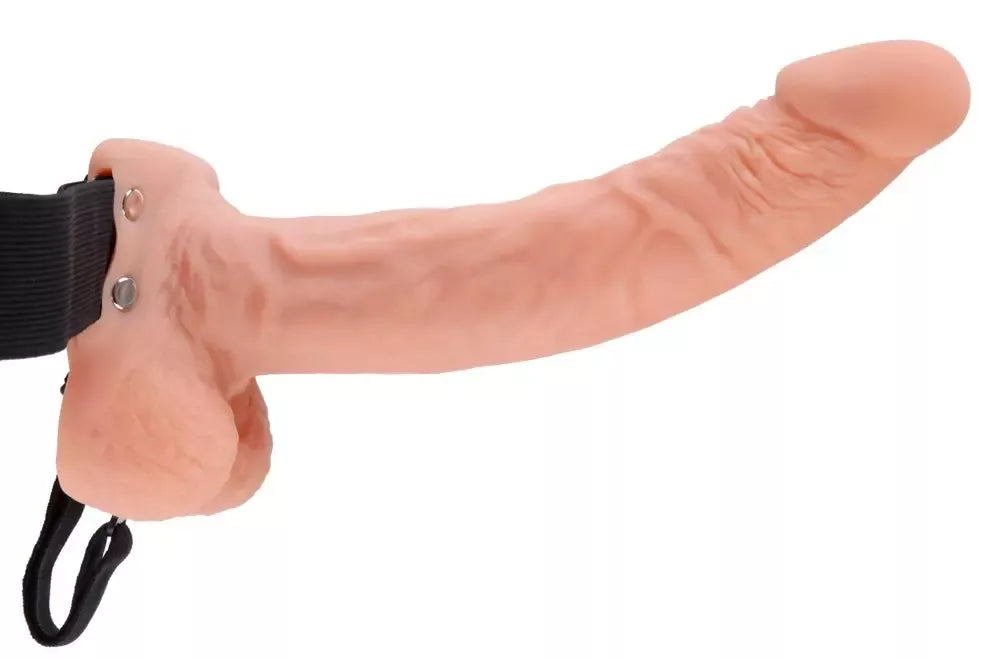Fetish Fantasy Series 9-Inch Hollow Intimate Extension Harness Black