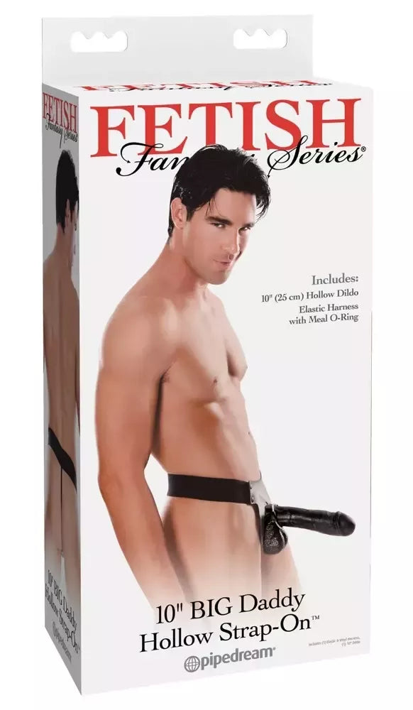 Fetish Fantasy Series Big Daddy Hollow 10 reguliuojami diržai 25 cm