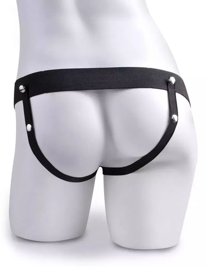 Fetish Fantasy Strap-On 9 colių intymus aparatas su purškimo sistema