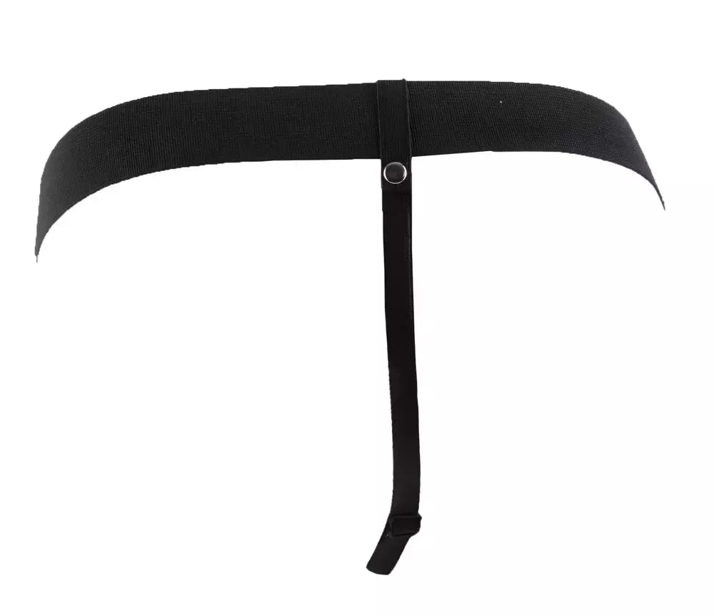 Fetish Fantasy vibruojanti diržo sistema, 29 cm, smėlio spalvos, su reguliuojamu diržu