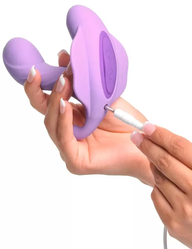 FFH G-Sport Stimulate Her intymus kelnaičių vibratorius, violetinis, 11,4 cm