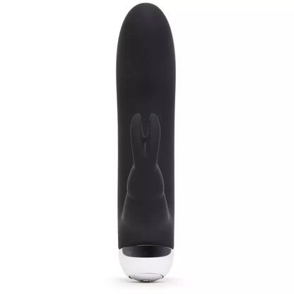 Fifty Shades of Grey Greedy Girl Mini Rabbit intymus prietaisas, juodas, USB