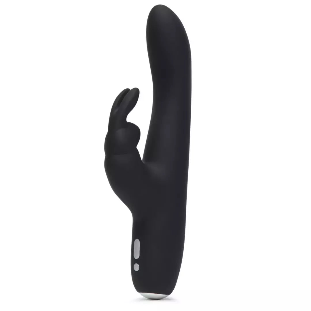 Fifty Shades of Grey Greedy Girl Slimline Rechargeable Rabbit Black