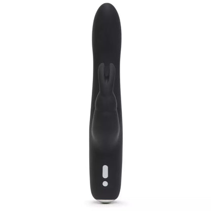 Fifty Shades of Grey Greedy Girl Slimline Rechargeable Rabbit Black