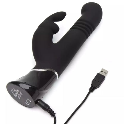 Fifty Shades of Grey Greedy Girl Thrusting G-Spot Intimate Device Juodas