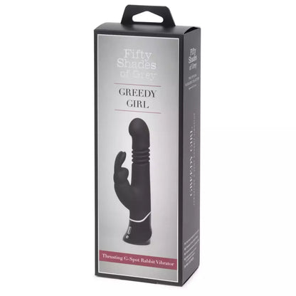 Fifty Shades of Grey Greedy Girl Thrusting G-Spot Intimate Device Juodas