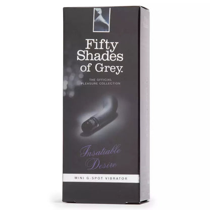 Fifty Shades of Grey Insatiable Desire mini vibratorius - 10 režimų, atsparus vandeniui
