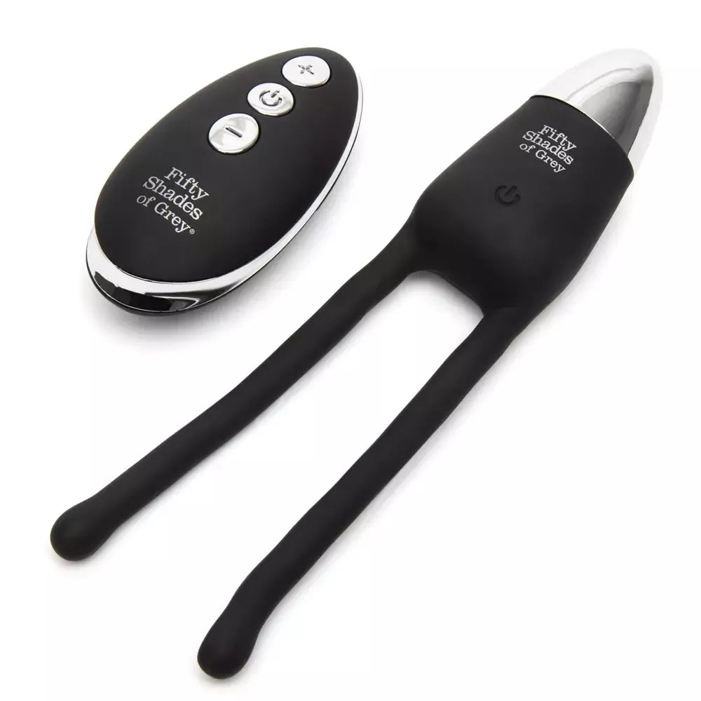 Fifty Shades of Grey Relentless Vibrations Couples Remote Vibe juodas