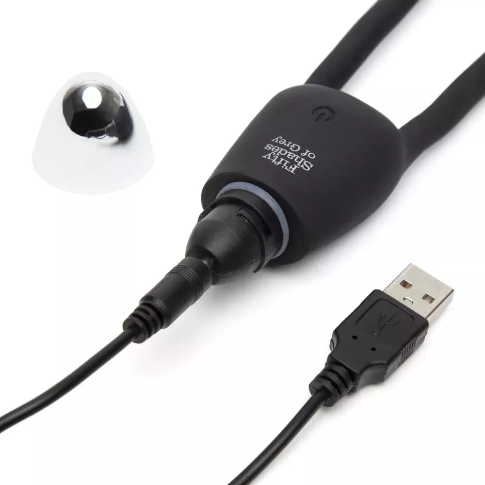 Fifty Shades of Grey Relentless Vibrations Couples Remote Vibe juodas