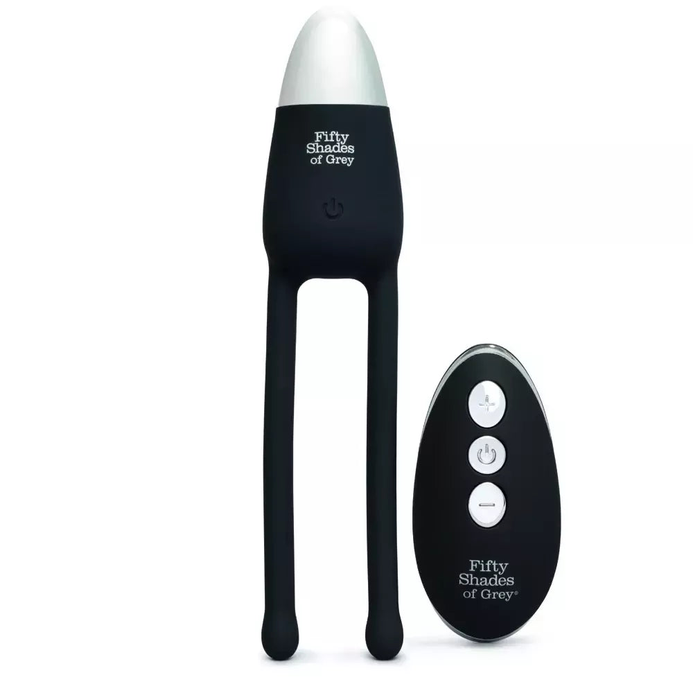 Fifty Shades of Grey Relentless Vibrations Couples Remote Vibe juodas