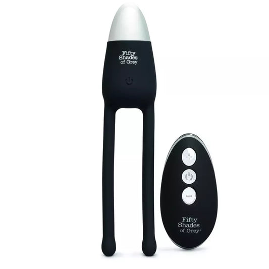 Fifty Shades of Grey Relentless Vibrations Couples Remote Vibe juodas