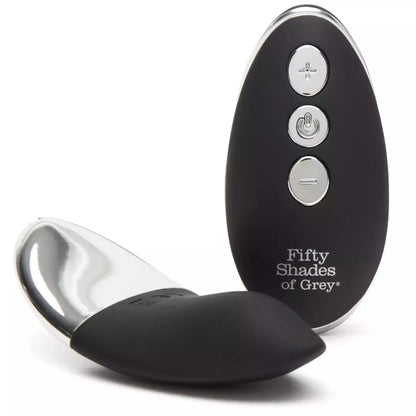 Fifty Shades of Grey Relentless Vibrations nuotoliniu būdu valdomas vibratorius kelnaitėms, juodas
