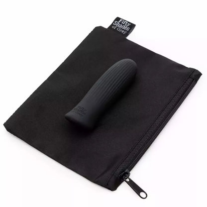 Fifty Shades of Grey Sensation Intimate Bullet, 15 režimų, juodas, USB, atsparus vandeniui