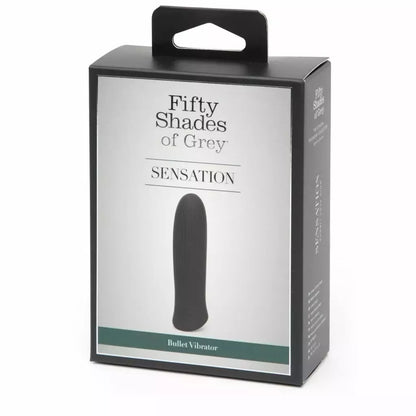 Fifty Shades of Grey Sensation Intimate Bullet, 15 režimų, juodas, USB, atsparus vandeniui
