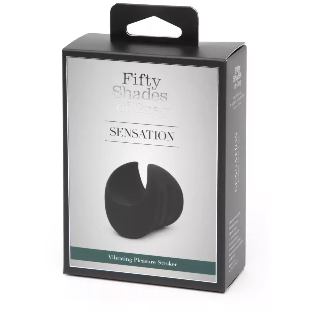 Fifty Shades of Grey Sensation Intimate Vibrating Device for Men USB Black
