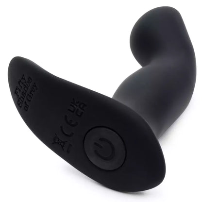 Fifty Shades of Grey Sensation P-Spot vibratorius, įkraunamas per USB, atsparus vandeniui, juodas