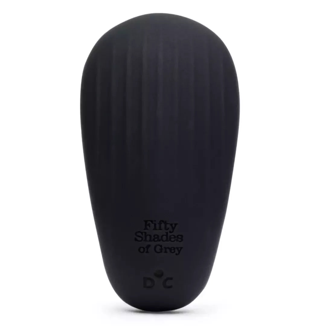 Fifty Shades of Grey Sensation Pebble formos intymus masažuoklis, juodas
