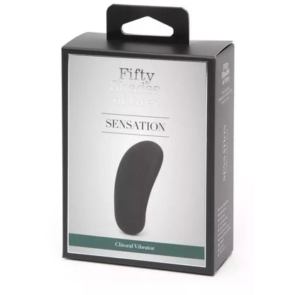 Fifty Shades of Grey Sensation Pebble formos intymus masažuoklis, juodas
