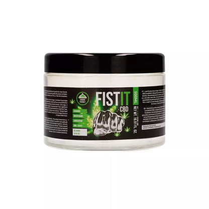 Fist It CBD vandens pagrindo lubrikantas 500 ml – neutrali formulė, didelė pakuotė