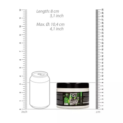 Fist It CBD vandens pagrindo lubrikantas 500 ml – neutrali formulė, didelė pakuotė