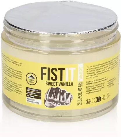 Fist It Extra Thick Intimate Gel Vanilla Scent 500 ml vandens pagrindu sukurtas gelis