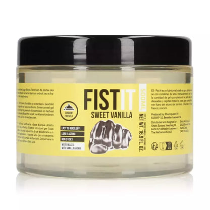 Fist It Extra Thick Intimate Gel Vanilla Scent 500 ml vandens pagrindu sukurtas gelis