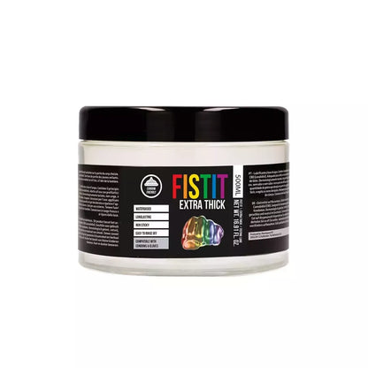 Fist It Extra Thick Rainbow vandens pagrindo lubrikantas 500 ml, bespalvis
