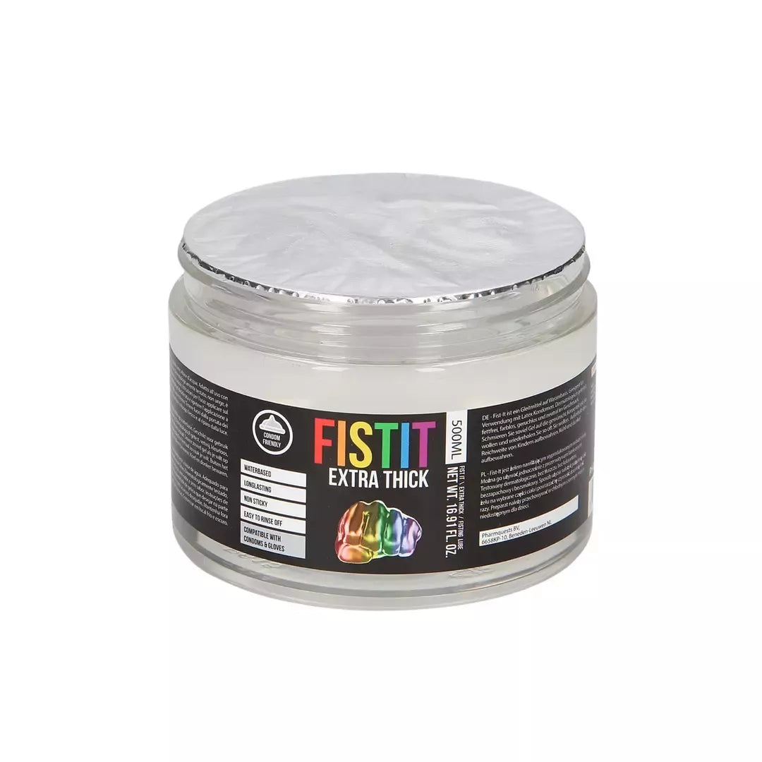 Fist It Extra Thick Rainbow vandens pagrindo lubrikantas 500 ml, bespalvis