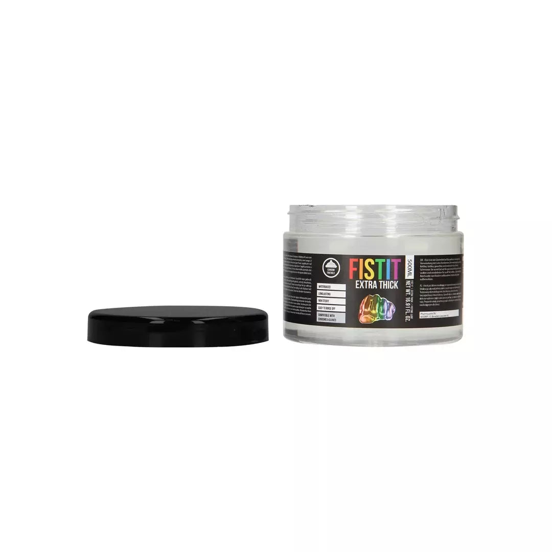 Fist It Extra Thick Rainbow vandens pagrindo lubrikantas 500 ml, bespalvis